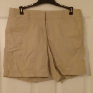 Tan J.Crew Shorts